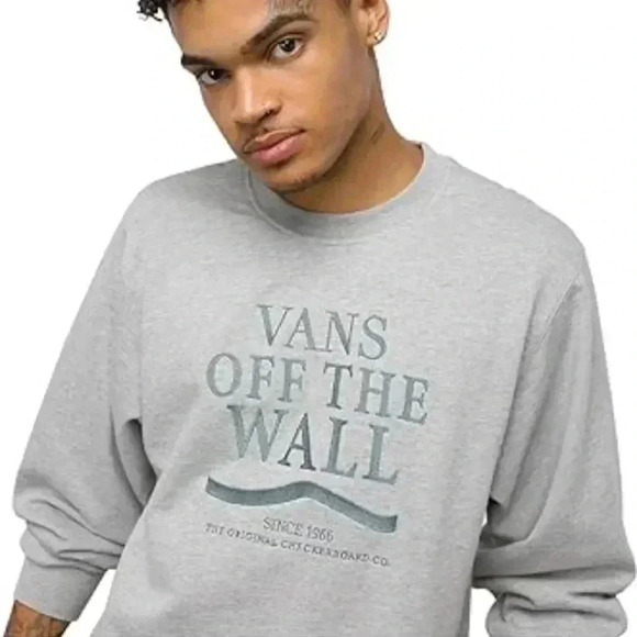 Vans Gray Crewneck pullover sweatshirt - Picture 10 of 10